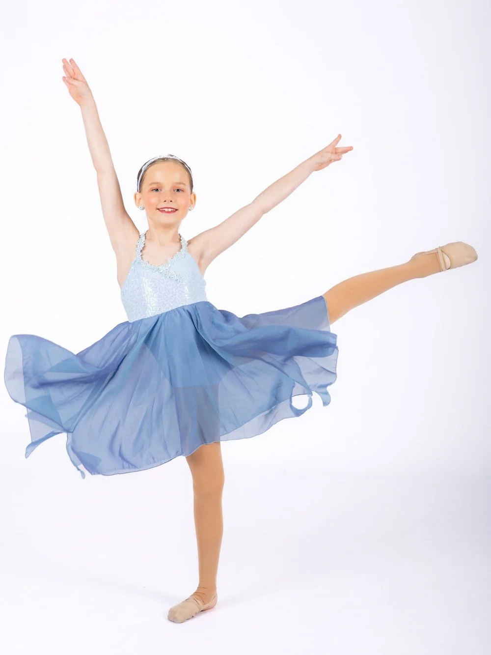 Revolution Dancewear Light Blue 